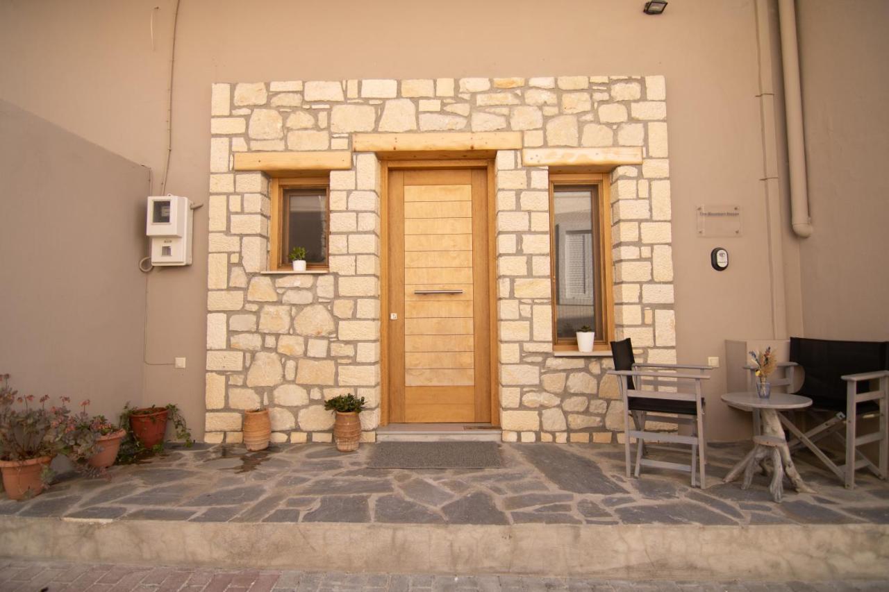 The Mountain House - Authentic Cretan Hideaway - Breathtaking And Nature Views Tourlotí Eksteriør billede